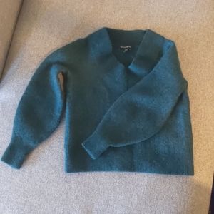 ☘️ DONATED ☘️ Teal Wool Banana Republic Sweater